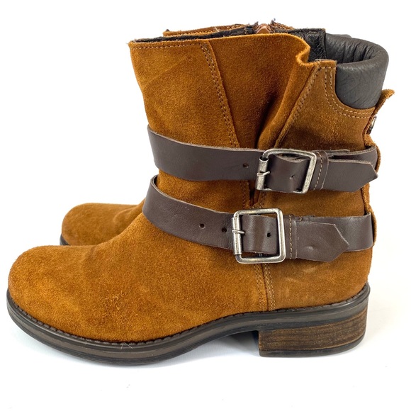 Steve Madden Shoes - Steve Madden suede Dormaa double buckle boot - 7.5